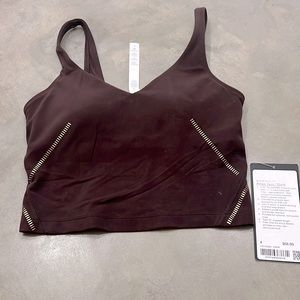 Lululemon Align Tank Gold French Press Limited Edition Size 4 NWT